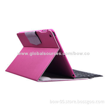 Tablet PC Case for iPad Air, with Detachable Universal Bluetooth Keyboard